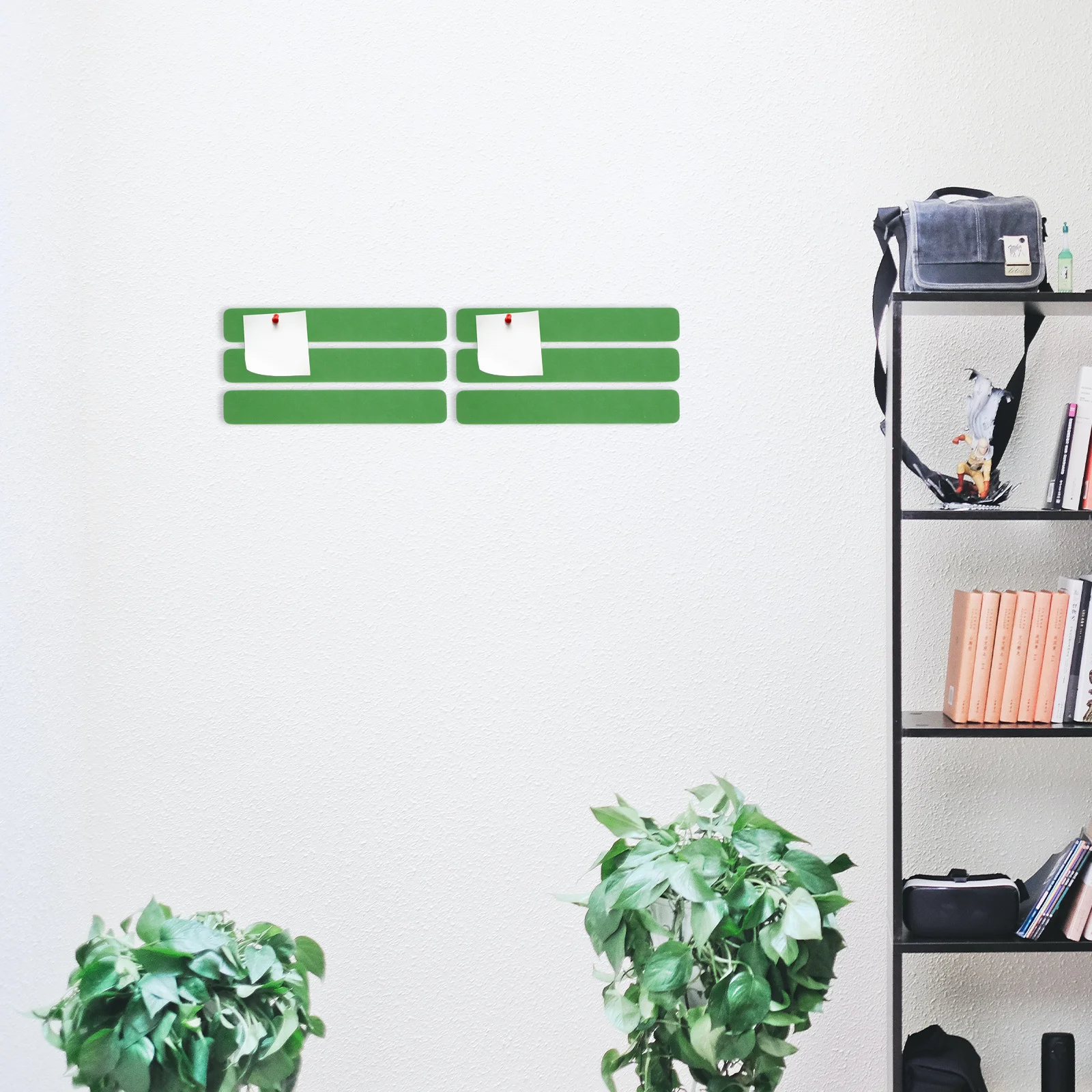 1Set Bulletin Board Strip Eva Felt Material Easy Install Wall Board for Notes Photos Schedules Reminder Decor Functional