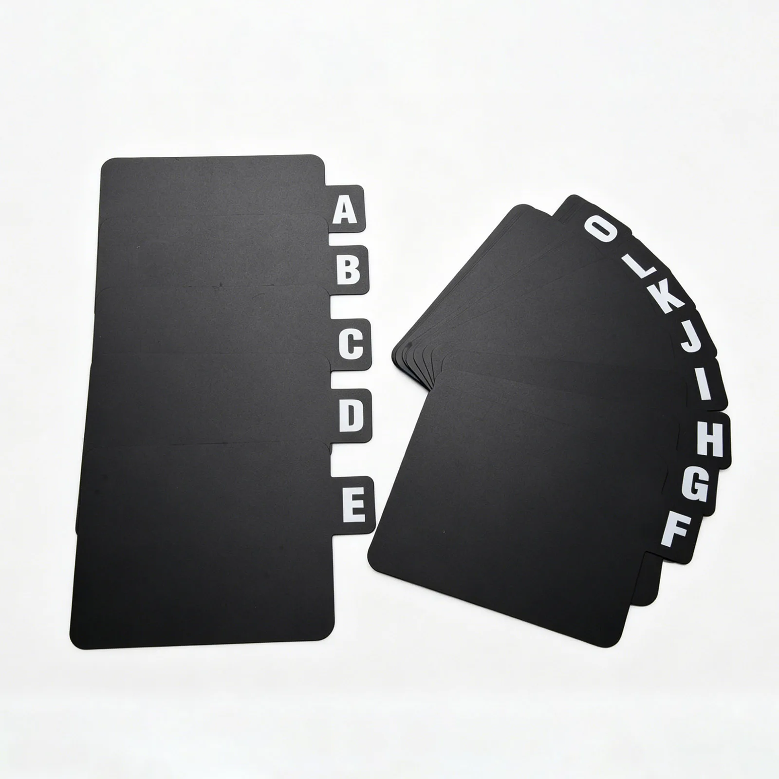 Heavy Duty Plastic A-Z Alphabet Record Dividers for Vinyl CDs & Books Waterproof & Durable, for Home Office Store