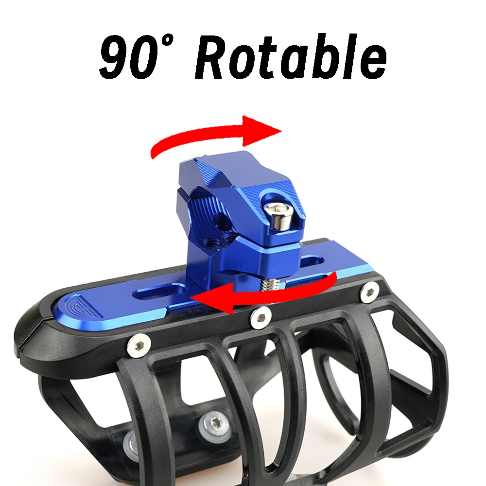  For Husqvarna Svartpilen 401 Motorcycle Aluminum VITPILEN 401 Accessories Water Bottle Cage Drink Cup Holder Mount