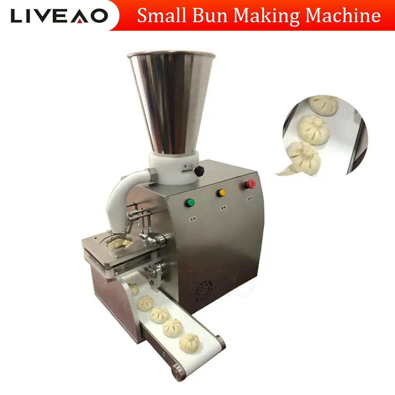 High Efficiency 110v Stainless Steel Automatic Momo Flling Making Machine Beef Steamed Stuffed Bun Molding Machine