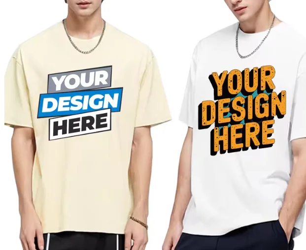 DIY Your Like Photo or Logo Cotton T-shirt Cotton Customized Printed Short-sleev T Shirt Summer Men Women