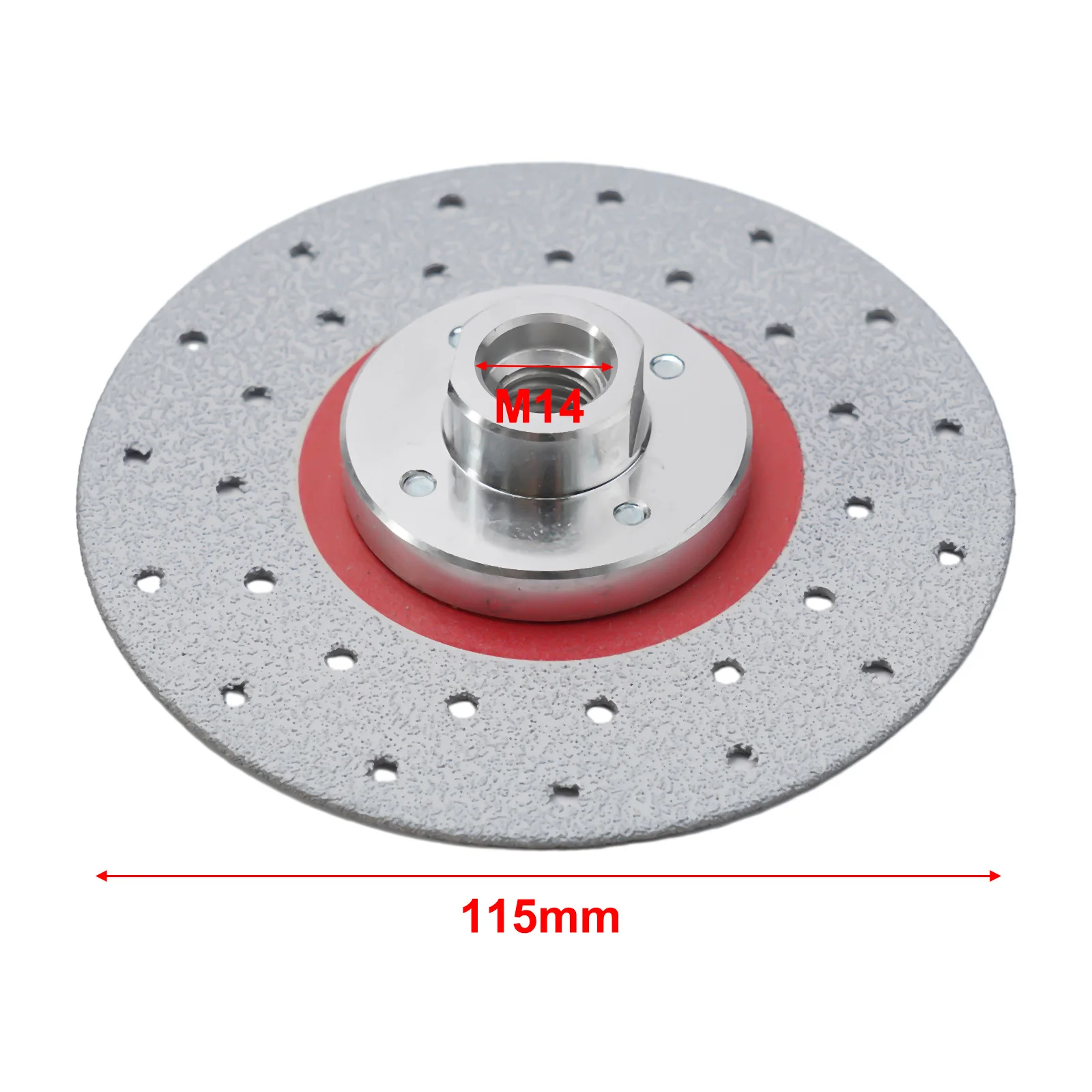 Diamond Cutting Disc Marble Quartz Stone Wear-resistant 100/115/125mm 1PC 40/50 Brazed Diamond Coated High Quality