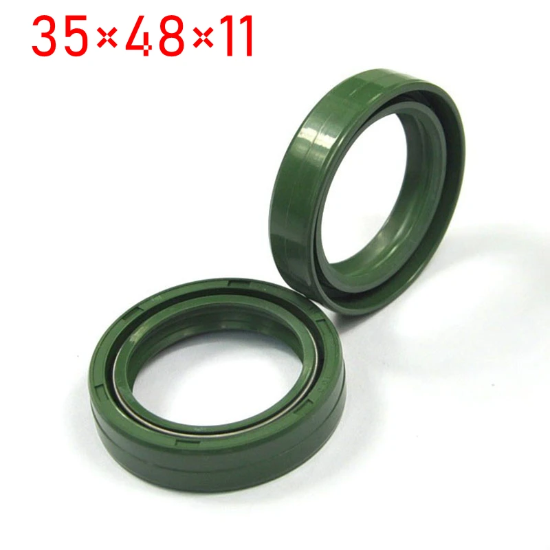 35*48*11 Motorcycle Front Fork Damper Oil Seals Set for HONDA CB650F FMX650 ATC250R ATC350X CR80R CRF150 XR200 XL250 XR500 XL350