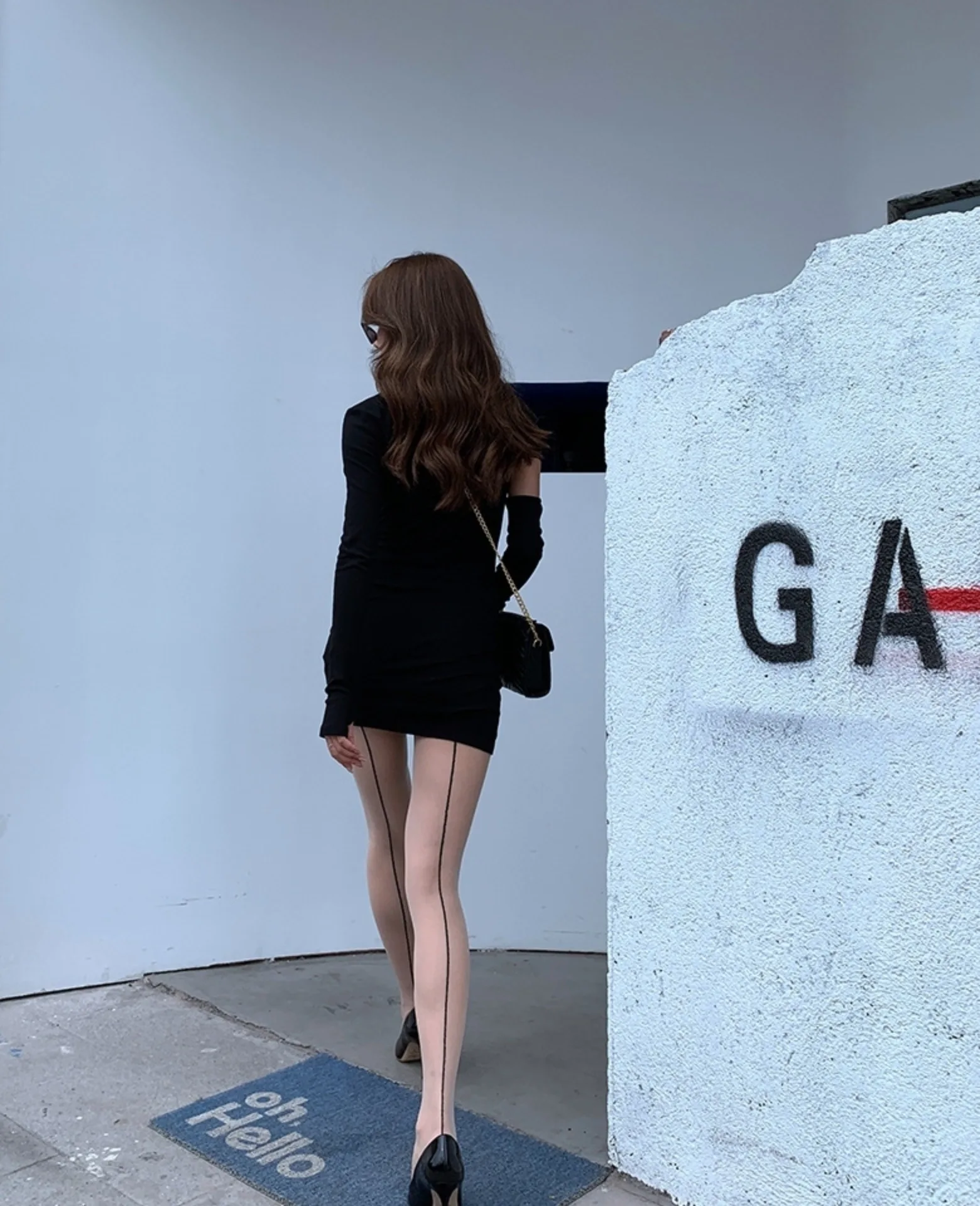 Frauen nahtlose Nylon Oberschenkel hohe Taille Strumpfhosen Dessous sexy gestreifte Strumpfhosen weibliche Strumpfwaren Körpers trümpfe sehen durch Medien – Detail 5