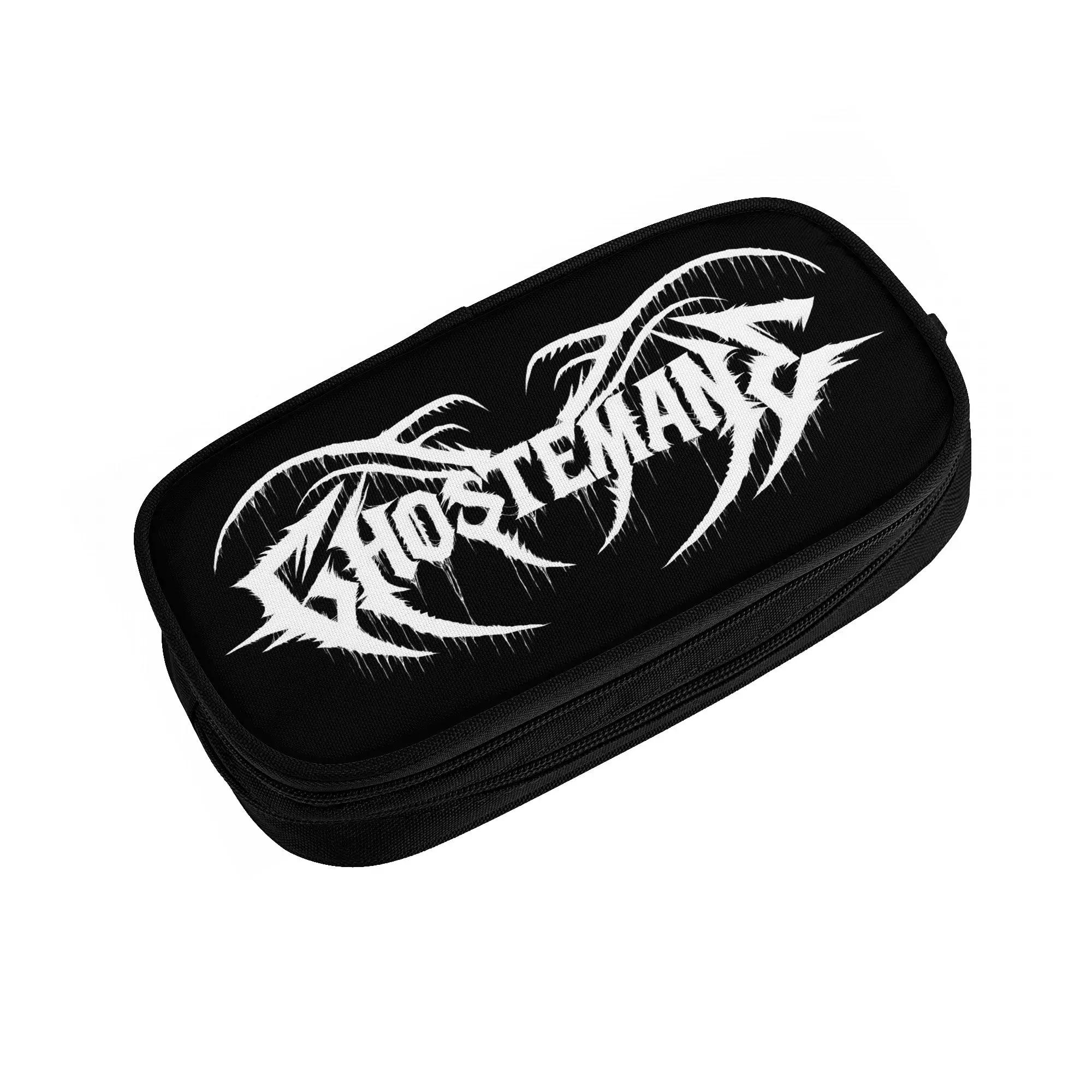Rapper Heavy Metal Hip Hop Music Ghostemane  Pencil Cases for Girls Boys Large Capacity  Pen Bag Box Stationery