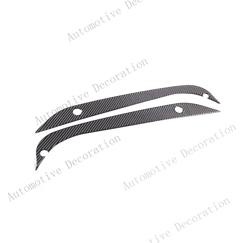 Z+ Carbon Fiber Car Door Rear Window Pillar Trim Cover For Toyota Tundra 2022