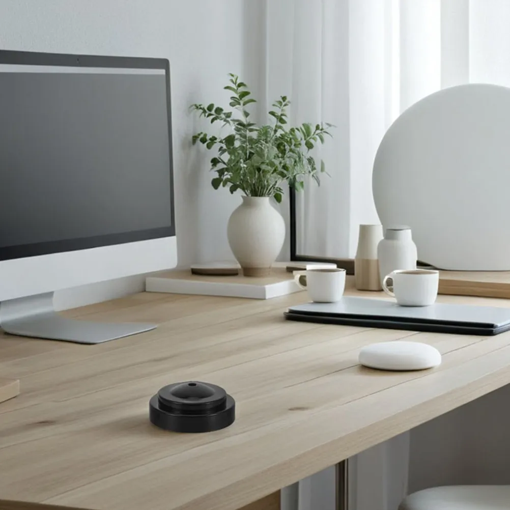 

10Pcs Flagpole Base Round Plastic Desk Flag Holder for Office Meeting Room Table Conference Business Events Mini Flag Stand