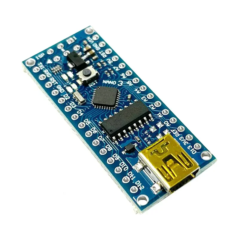 5V 16M Nano V3.0 ATmega168 CH340G USB Mini-controller For Arduino