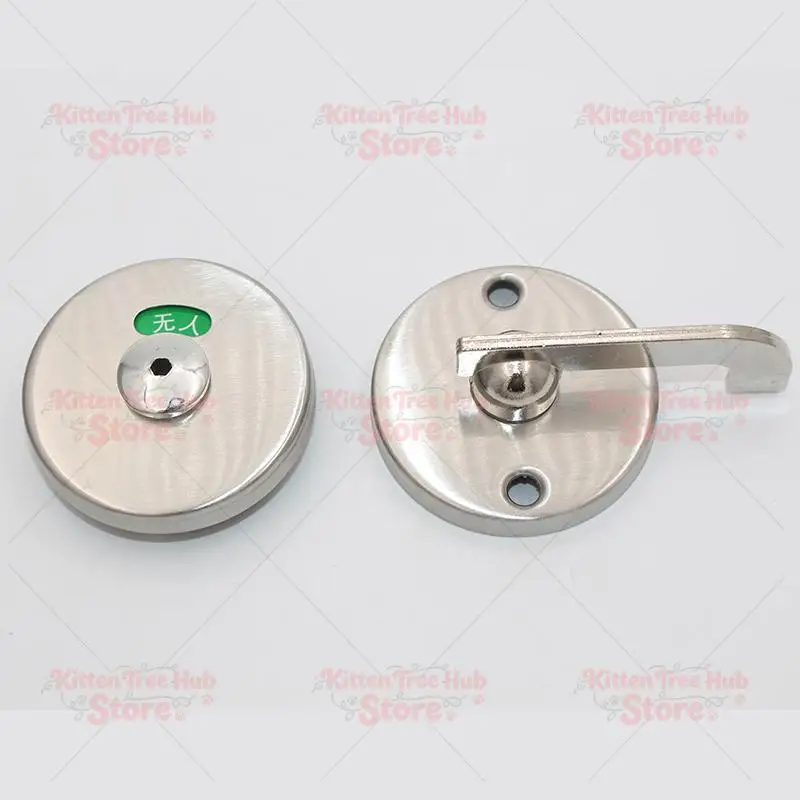 Partition Door Lock Public Toilet Partition Hardware Accessories Door Lock Toilet Partition Unmanned Indicator