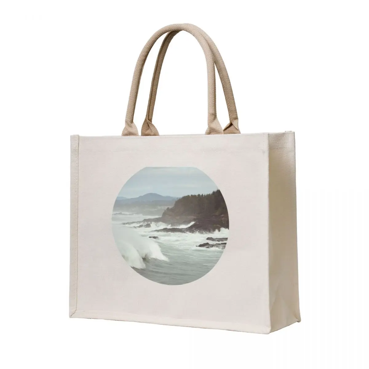 

Crashing Waves Tote Bag Canvas bag for women bags luxury women ecological bags Women's shopping bag