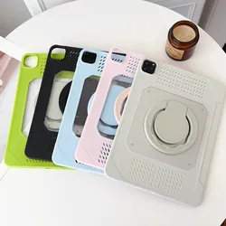 Stand Case for iPad Pro 11 Air 11 2024 Hard Cover iPad 10.2 10.9 7th 8th 9th 10th 11th Shell iPad Air 3 4 5 Mini 6 Handheld Capa