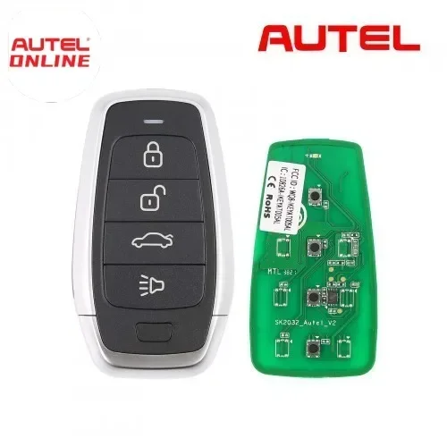 

Autel IKEYAT004CL Independent Universal Smart Remote Key 4 Buttons