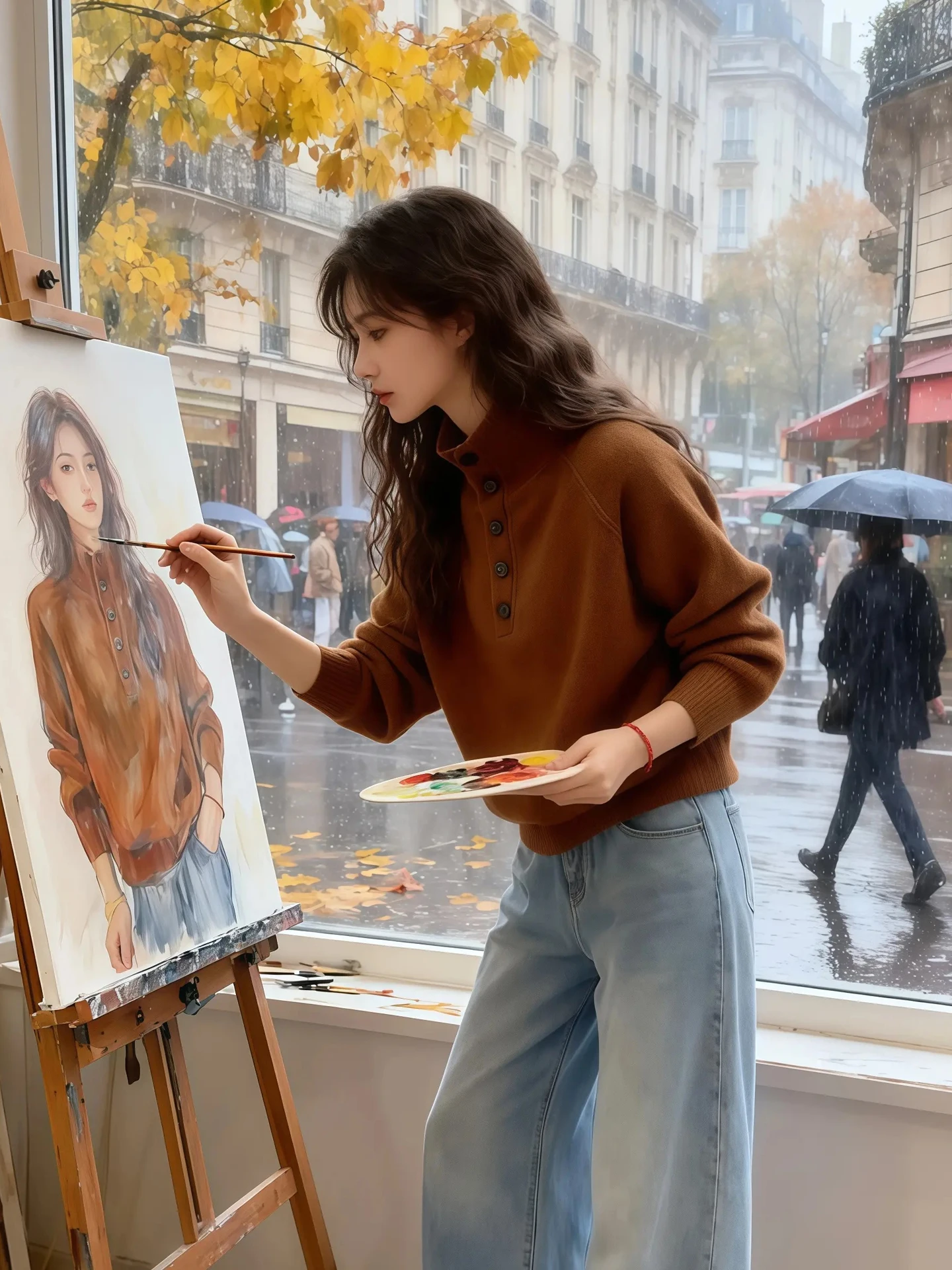 冬のレディースロングスリーブプルオーバーニットウェア、無地、高級セーター、スリムフィット、オープンボタン、通勤用、ファス...