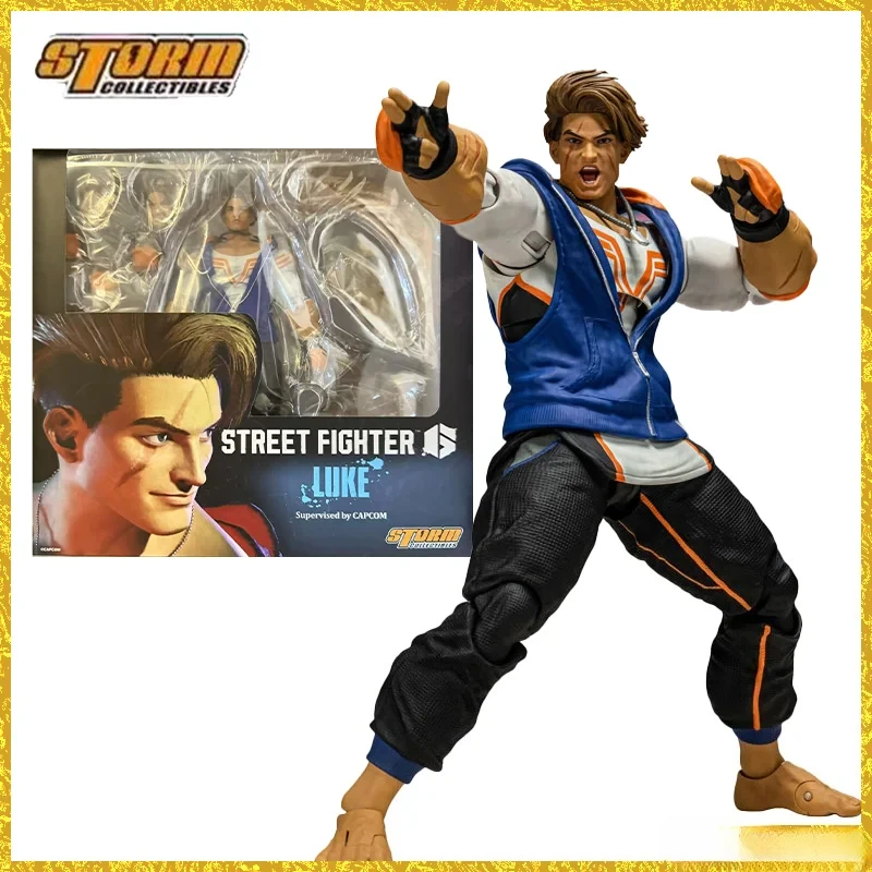 

Original Storm Toys Street Fighter 6 Luke In Stock Anime Action Collection Figures Model Toys