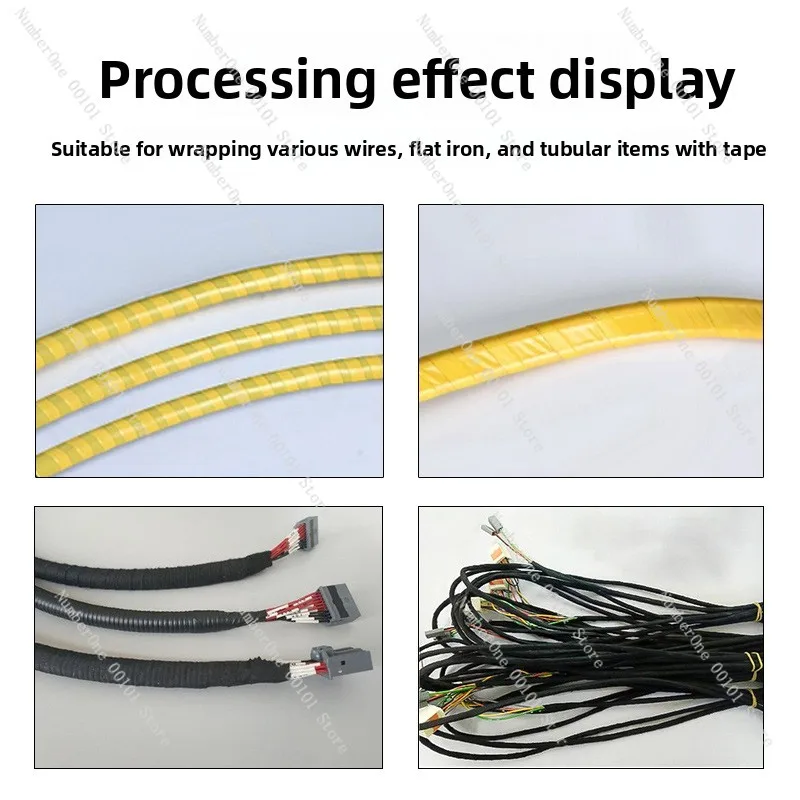 Multi-Size Cable Wrapping Machine Desktop Auto Winder for Wire Harness 3-25mm