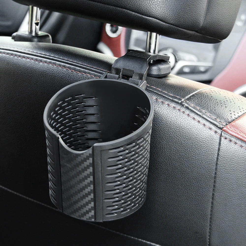 Car Cup Holder Seat Back Hook Organize Storage Basket for Volkswagen Multivan T5 T6 Caravelle GOLF B5 B6 B7 CC Polo