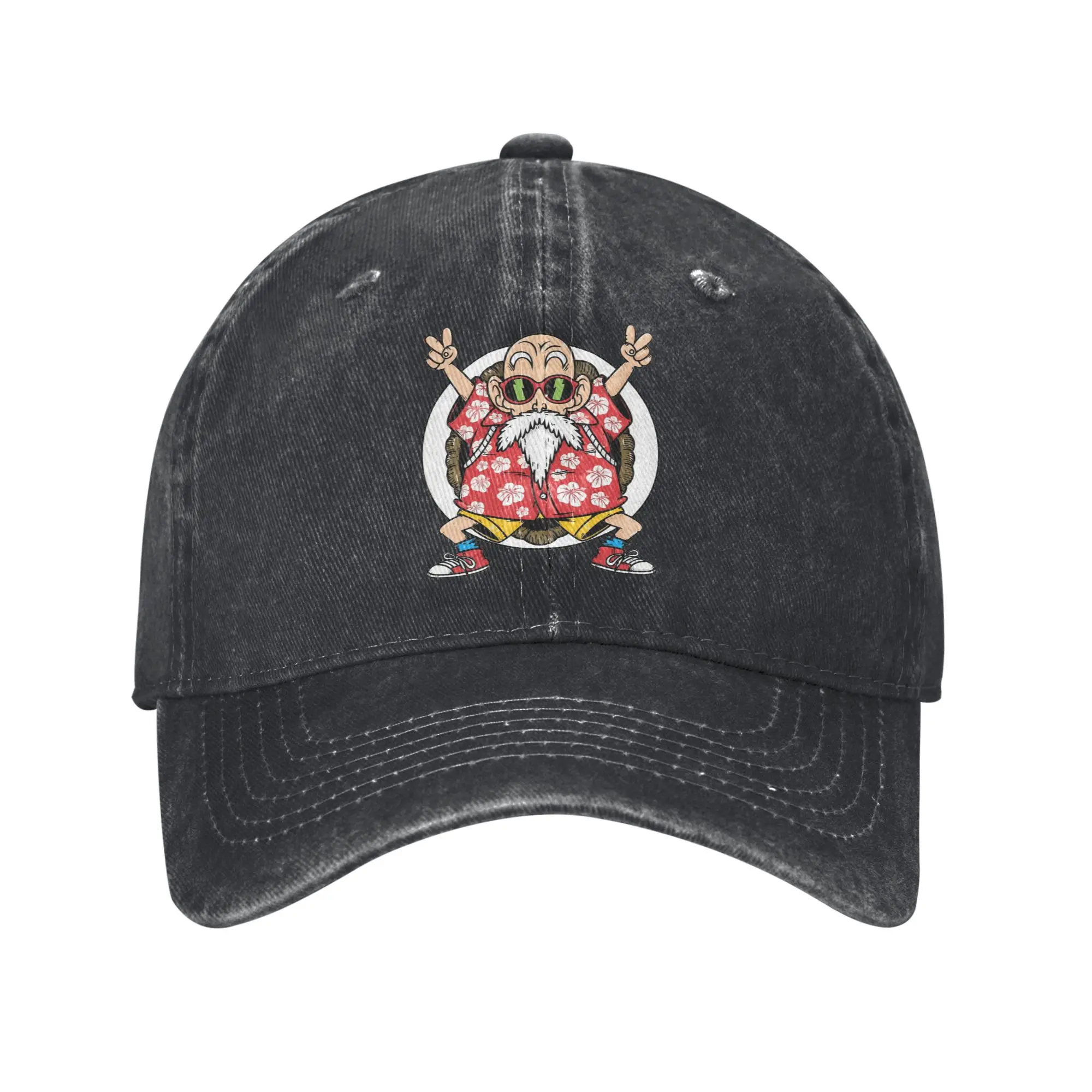 Dragon Ball DragonBall Master Roshi  Print Caps for Men Women Cotton  Trucker Hat Causal Headwear Baseball Cap Adjustable