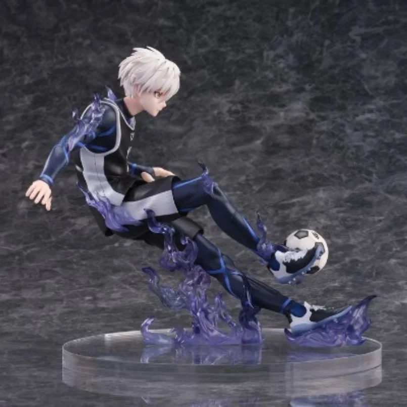 Aixlan 20cm BLUE LOCK Anime Figure Nagi Seishiro PVC Action Figure Charce Lacroix Figurine Collectible Model Toys Kid Gift