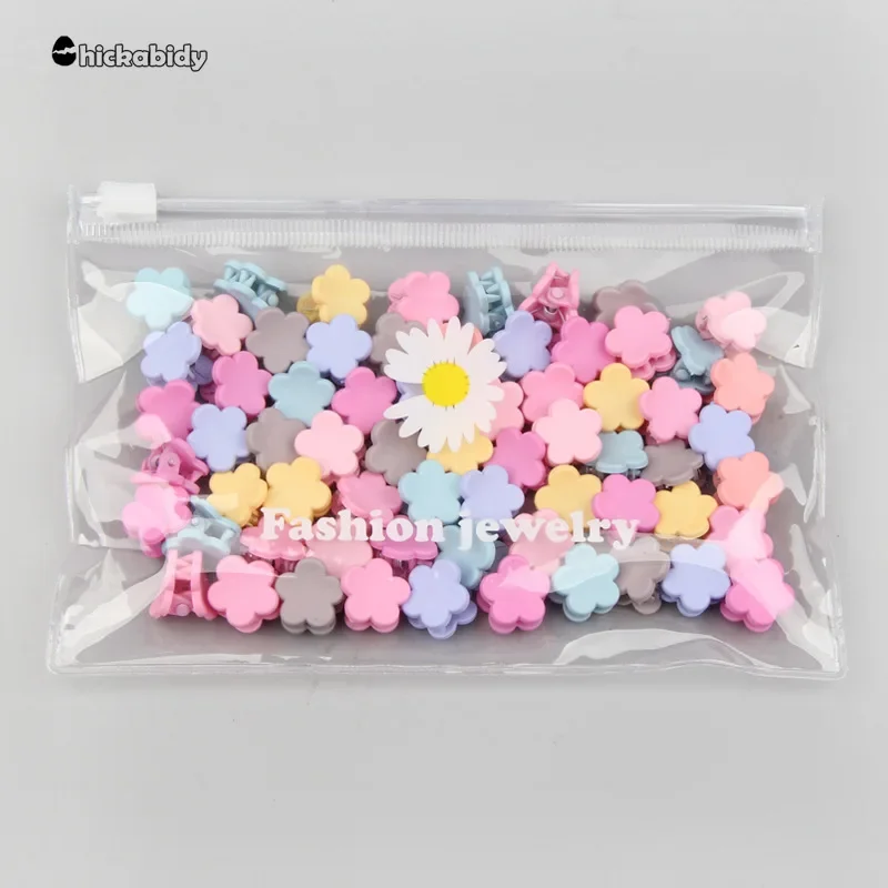 30Pcs/Bag Cute Girls Baby Heart Flower Crown Animals Colorful Hair Claws Sweet Hairpins Hair Clips Kid Hair Accessories