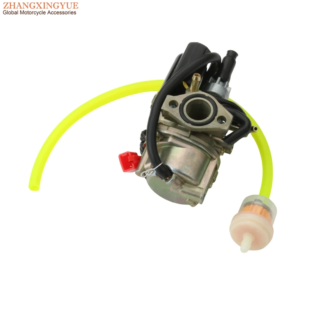 Scooter 17mm Carburetor For Honda Dio 50 AF24 AF30 TACT 50cc Elite SA50 NB50 TG50M Gyro Carb  2T