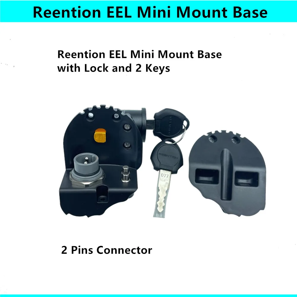 Reention EEL Mini Pro Ebike bateria płyta montażowa złącze rozładowania akumulatora wtyczka 36v 48v e-bike bateria płyta montażowa złącza