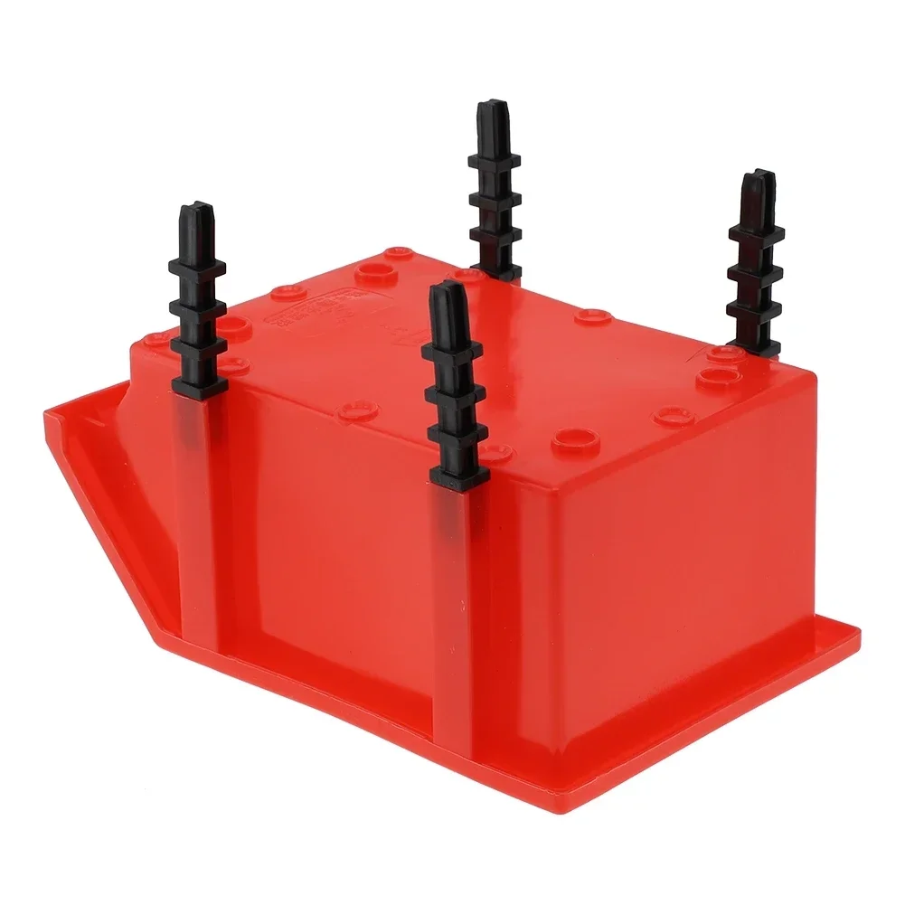 Tool Storage Box Parts Box Practical Red Screw Parts Container Yellow Blue Classification Temperature Resistance