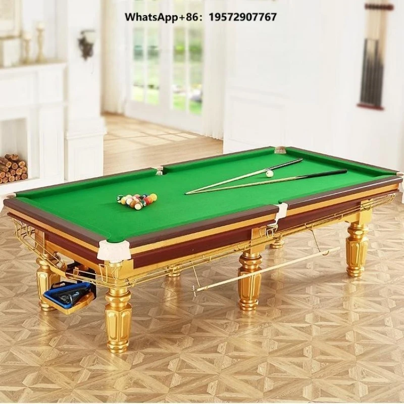 professional 9 '8 pool table with 2-in-1 function, solid wood ball track,