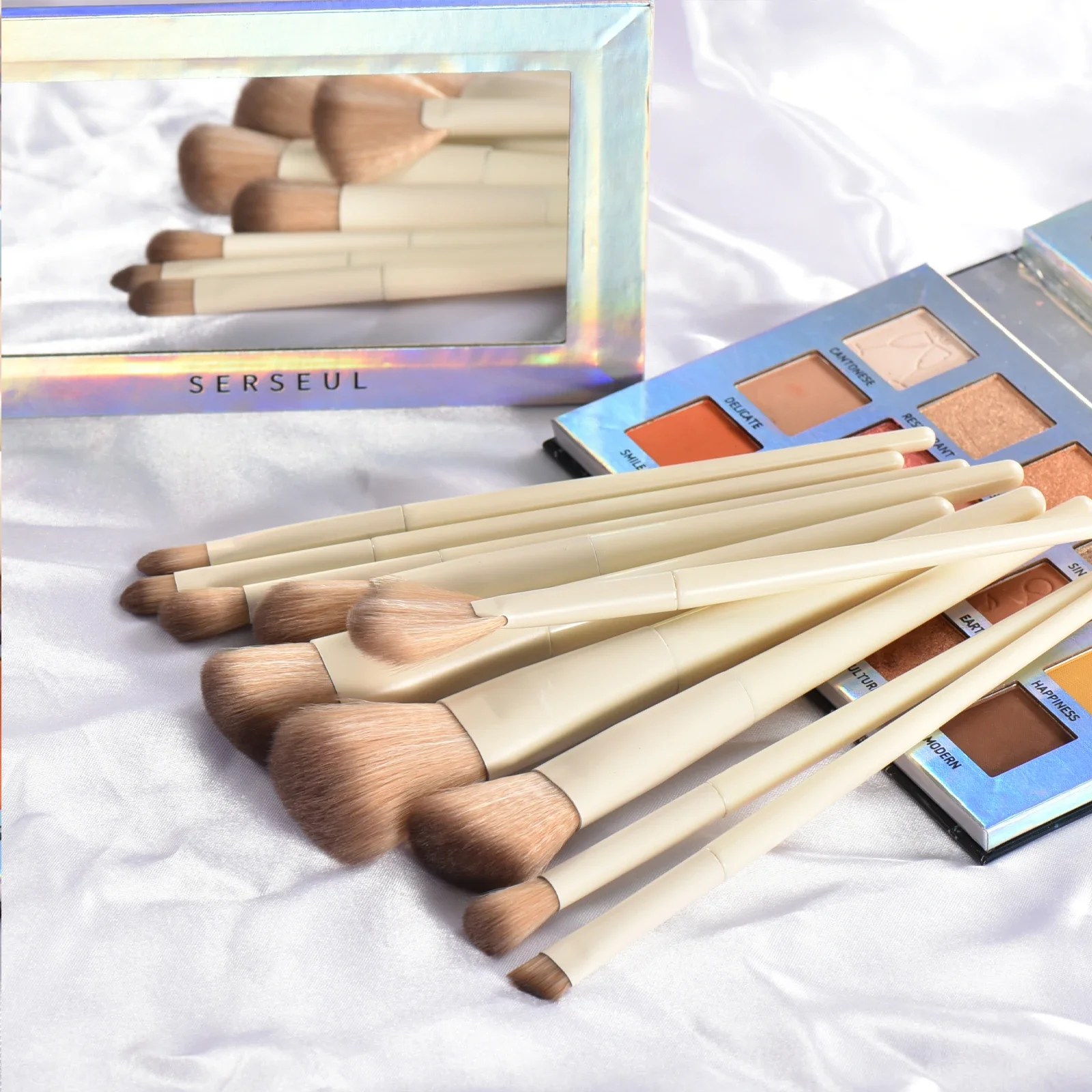 10/14Pcs Premium Makeup Brushes Set Eye Shadow Foundation Women Cosmetic Powder Blush Blending Beauty Make Up Beauty Tool