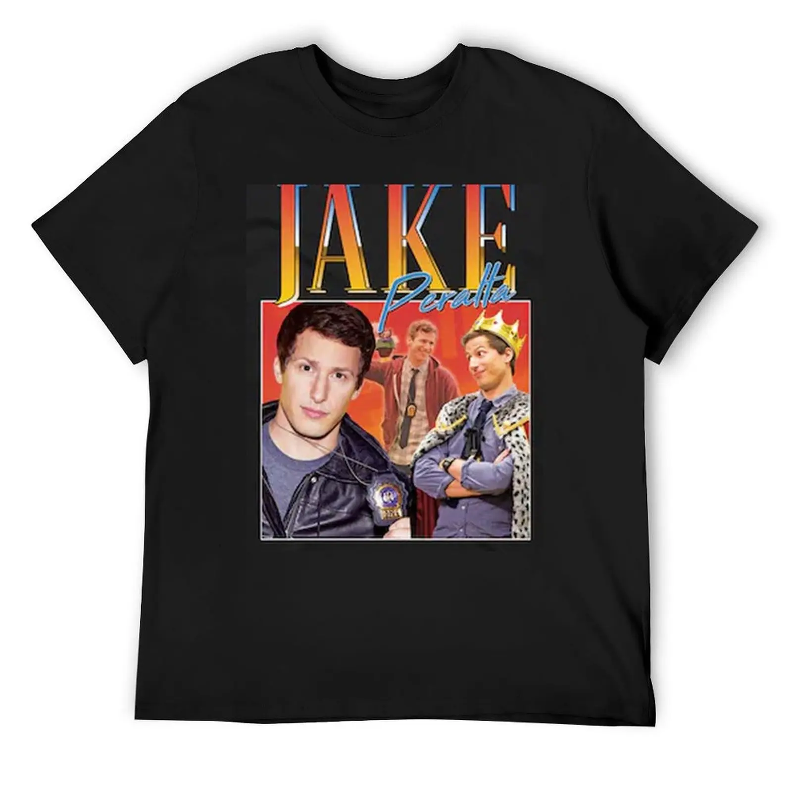 

jake peralta T-Shirt croswit shirt man for a boy customs design your own anime t shirts Men's t-shirt
