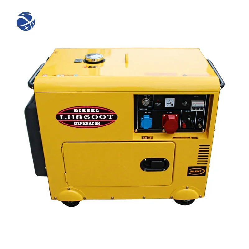 YUNYI 10kva 8KW sound proof generators for home diesel generators Low noise Single-phase three-phase intelligent