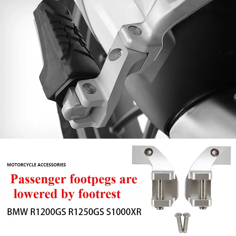 

Suitable for BMW R1200GS R1250GS ADVS1000XR Motorcycle Accessories, Passenger Pedal, Lower Footpeg