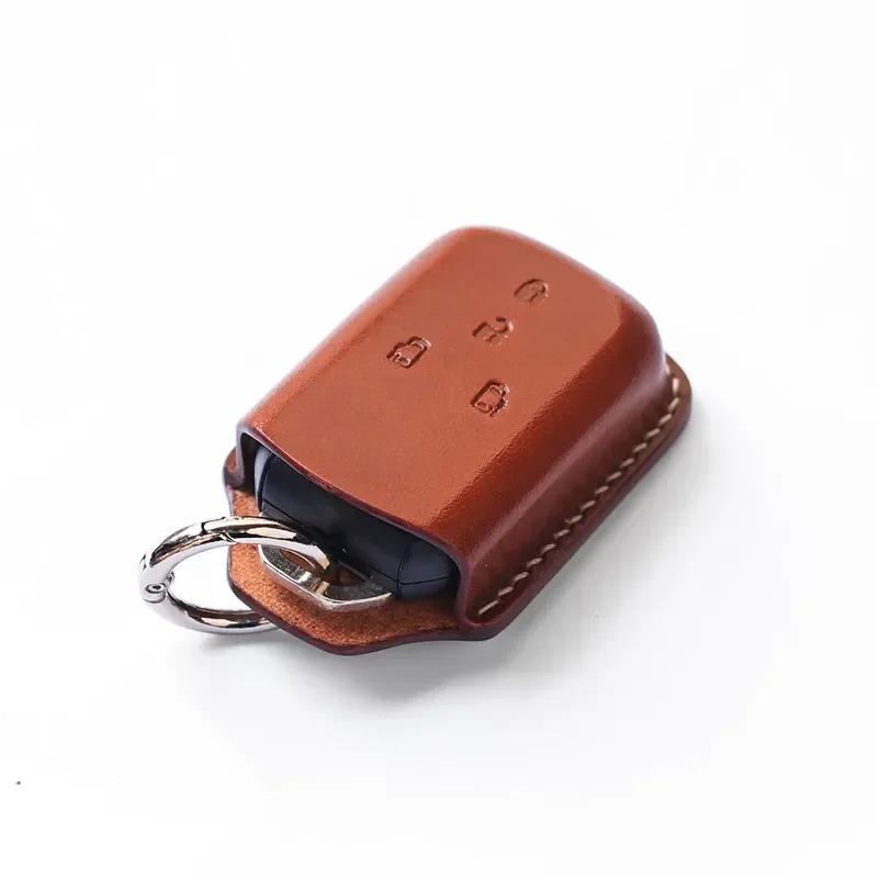 for Suzuki Jimny Four Button Key Cover First Layer Cowhide Handmade Adaptation New Key Case
