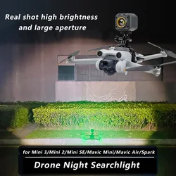 for DJI Mini 3 Pro Expansion Adapter Searchlight LED Mavic Air Anti-collision Waring Night Flight Lamp Mini 2/SE Drone Accessory