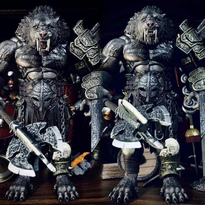 

1/12 9 дюймов XesRay Combatants Fight For Glory LACC24 Выставка Limited The Black Sabre-Toothed Tiger Balathu Большие зубы