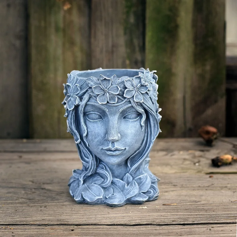 Goddess Statue Planters, Vases, Home Floral Arrangement Containers