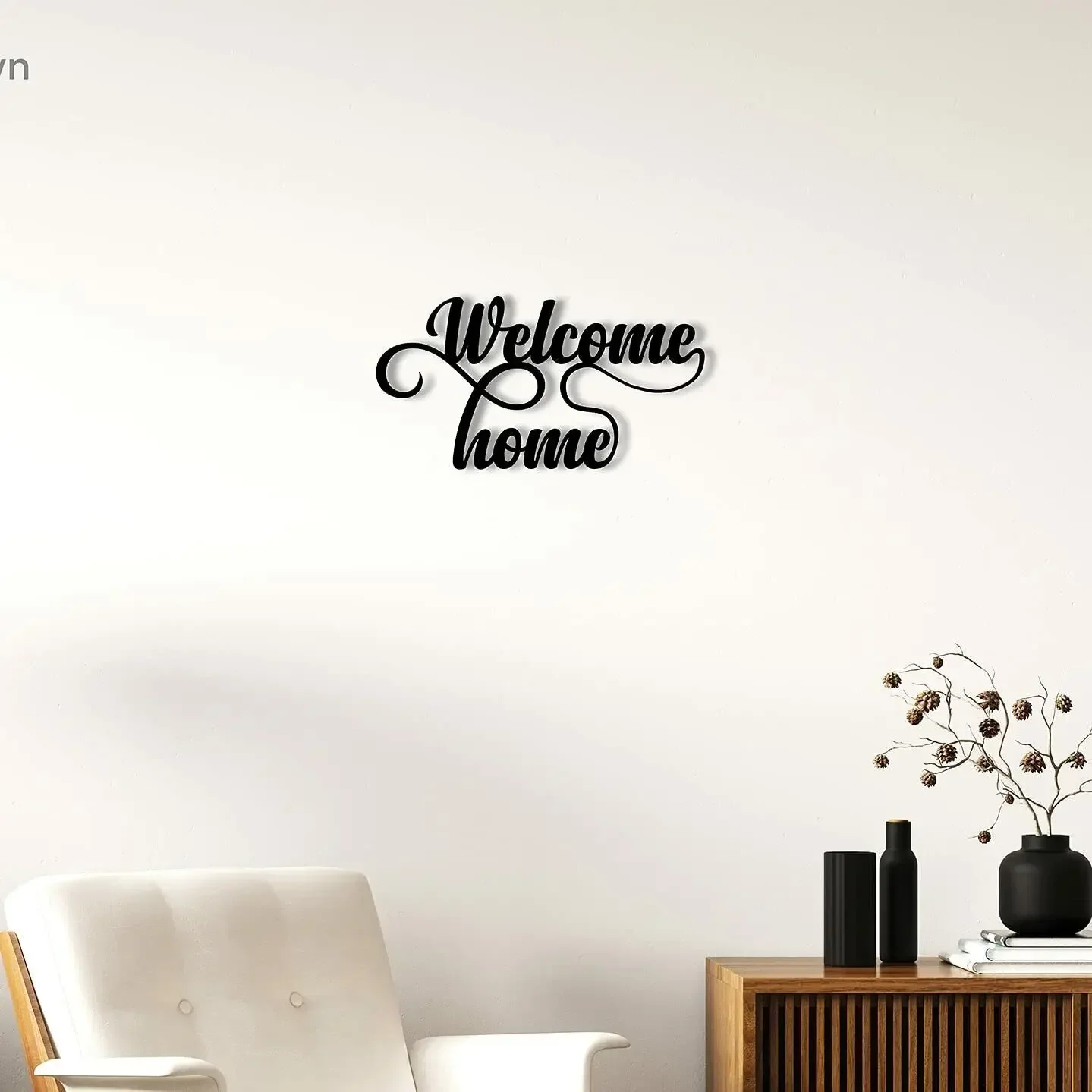 Hello young willkommen zu Hause-schöne Metall Wohnkultur dekorative Metall kunst Wand schild Wanda uf kleber Eisen Handwerk Wand dekoration