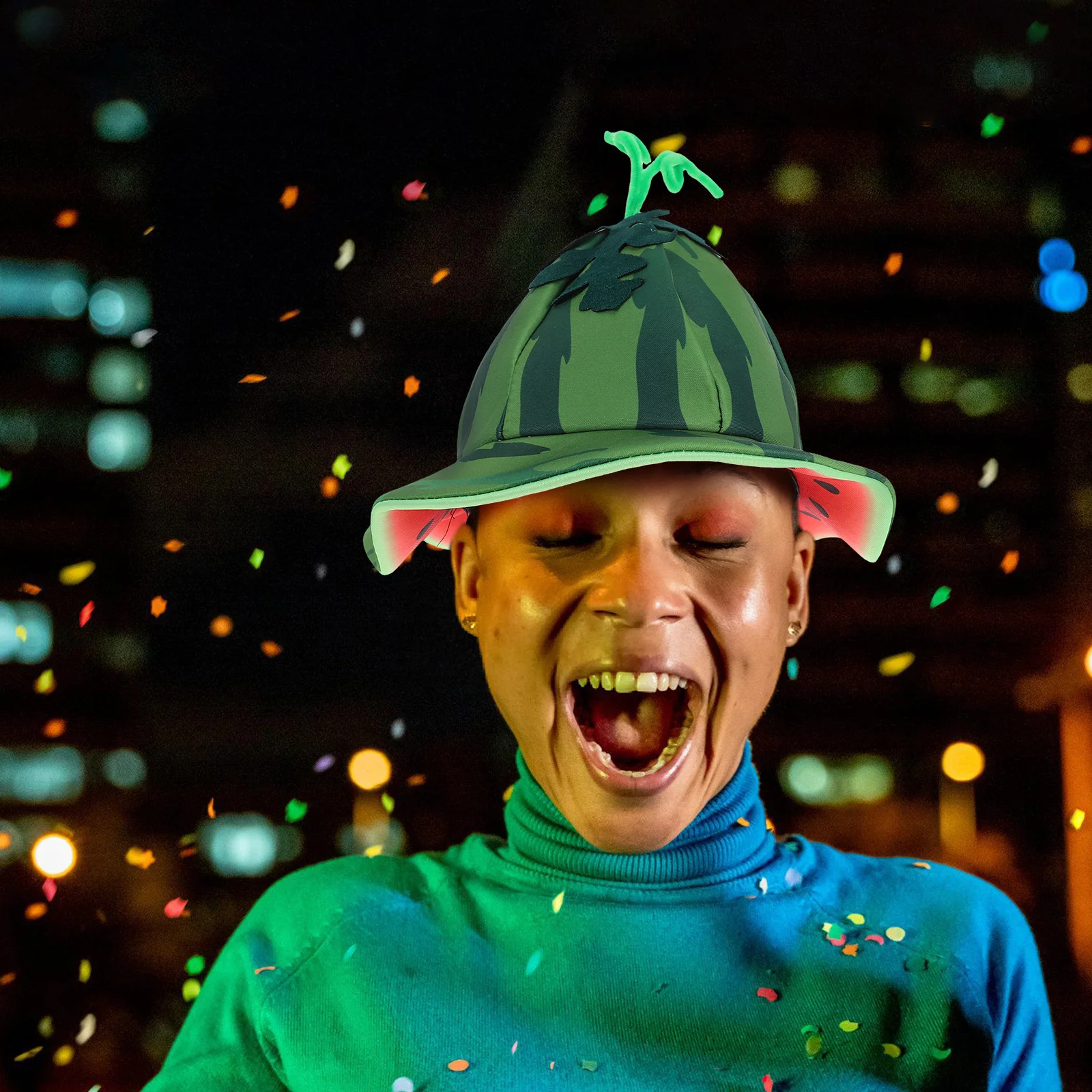 

Watermelon Party Headdress for Children Adults Halloween Birthday Carnival Festival Headwear