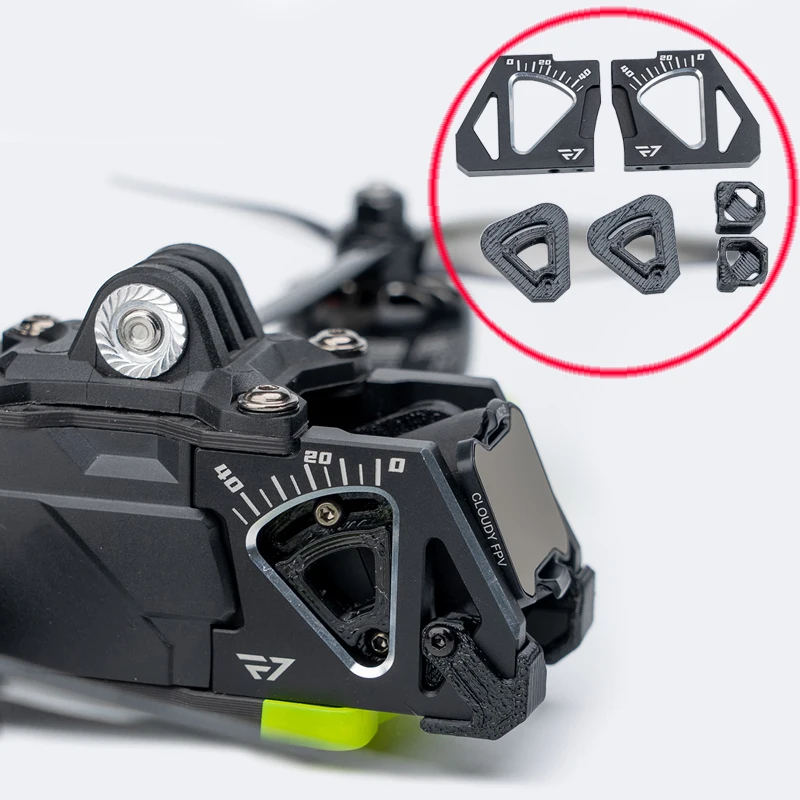 FPV Drone CNC Modification Kit Optional 10GB Type-C 90-degree Adapter for DJI O4 PRO iFlight ECO Aircraft Nose DIY Accessories