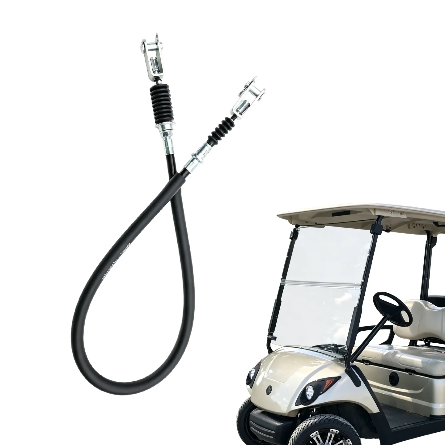 Golf Cart Brake Cable for Ya ma ha G29 Electric Golf Cart 2007-Up Hand Brake Cable Replace JW2-F6341-31-00 39 inch