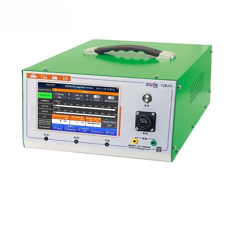 2026 ZQYM Factory Hot Sale 128 Pro Multi-function  Common Rail Injector Tester  Can test Various Types of Injectors