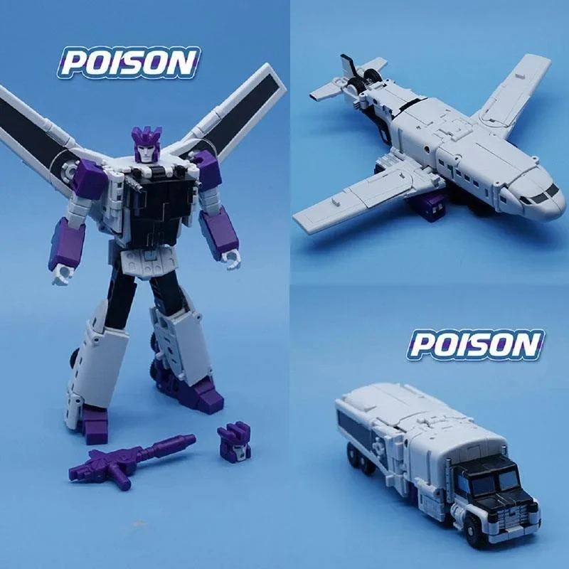 

Transformed Toys MFT Mechanic Toy MS-27 MS27 Three-Change Poison Gas Bomb Small Proportion Action Figure Robot Model Toys