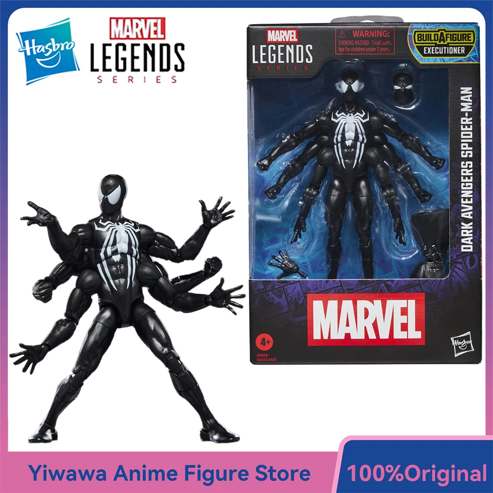 

Hasbro Marvel Legends Series Dark Avengers Spider-Man (EXECUTIONER) масштаб 6 дюймов, красивая коллекционная аниме-фигурка, модель игрушки