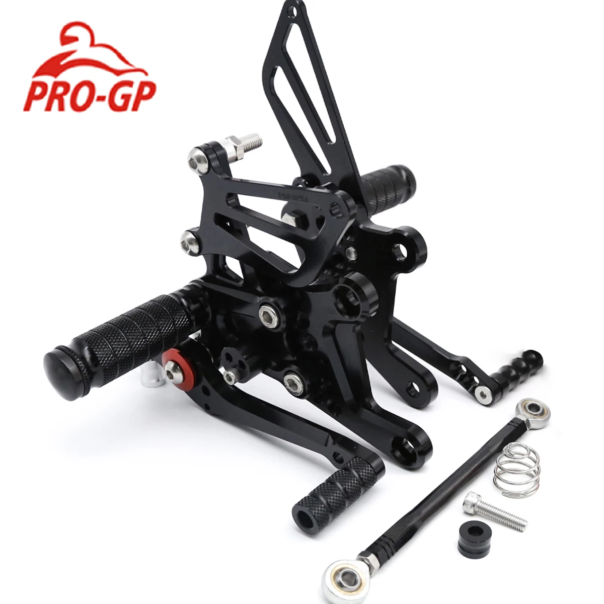 For QJMOTOR QJ350-13 400 Motorcycle Footrest Rear Set Rearsets Footpeg CNC Adjustable Foot Rest Foot peg