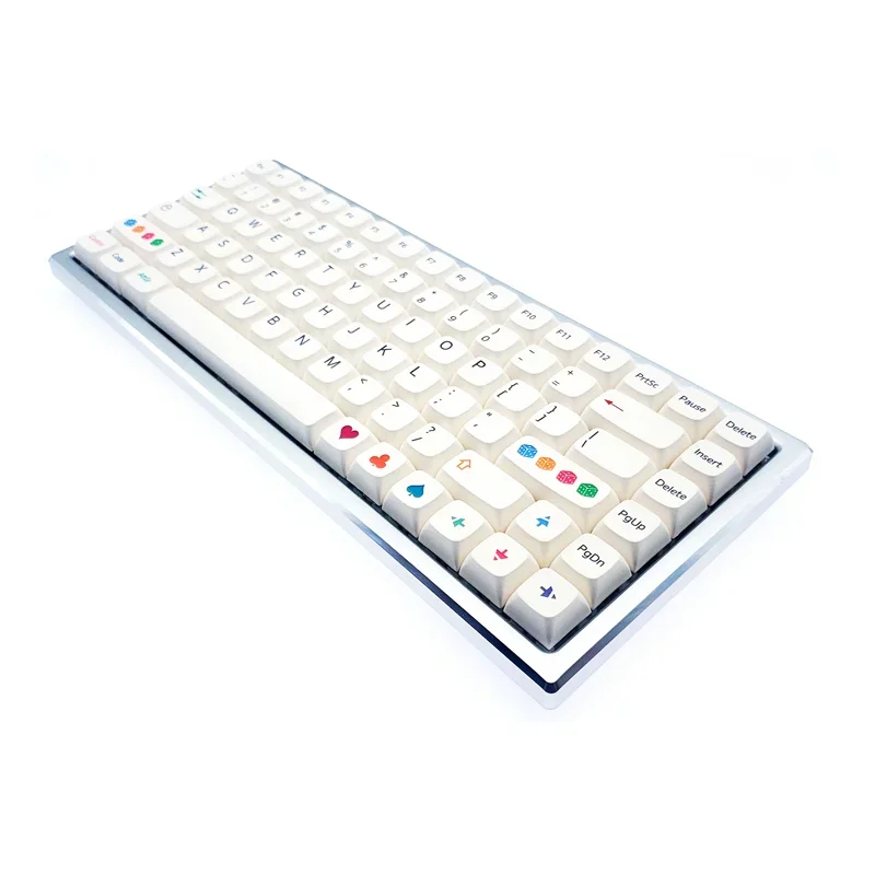 PBT Sublimation Personality Mechanical Keyboard Keycap Las Vegas XDA Ball Cap 186key