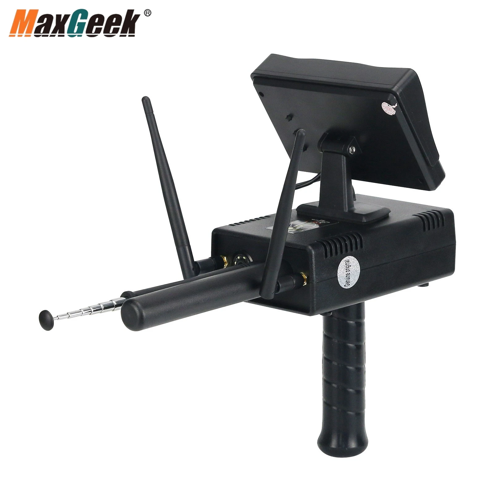Imagem -03 - Maxgeek Remoto Subterrâneo Aks Mais 3d Detector de Ouro Metal Localizador de Longo Alcance Ouro com Tela Grande