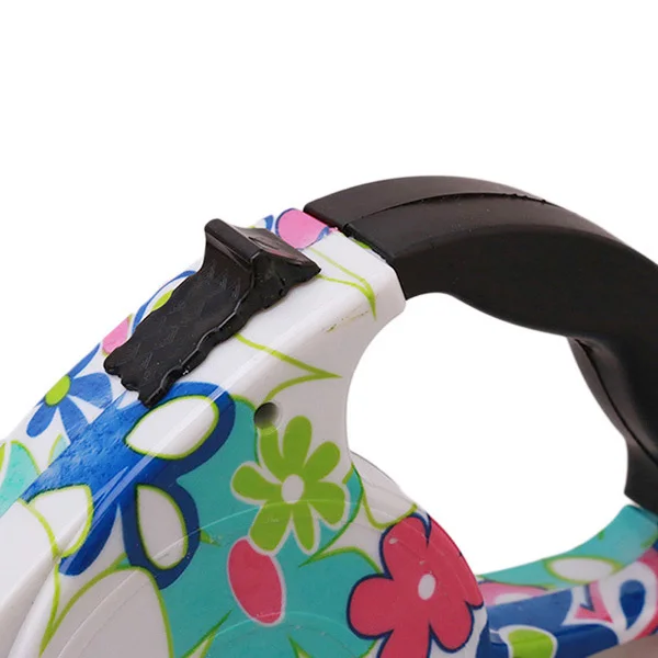 

Retractable Dog Lead 3-5M 1Cm Wide 20-45Kg Tension Reflective Cord For Large Medium Small Dogs Ergonomic Handle Durable Abs