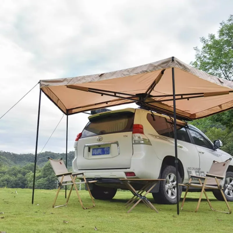 2M 4wd Overland Awning 270  Awning Free Standing 270 Degree Fan Car Side Awning for Camping