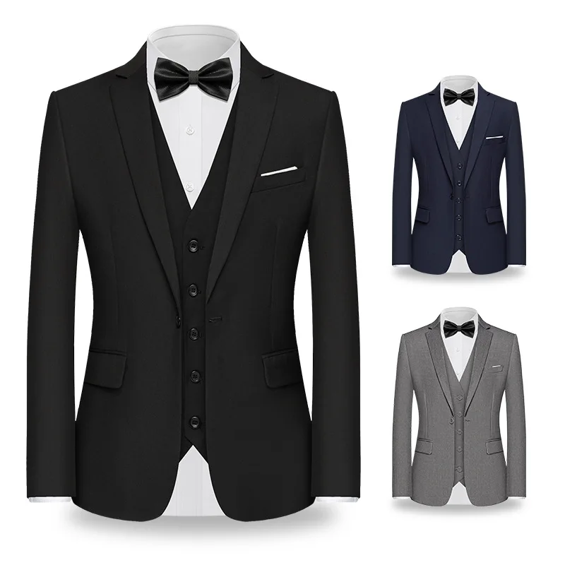 H32 best man suit uomo lavoro sposo abito da sposa abito formale abito giacca professionale