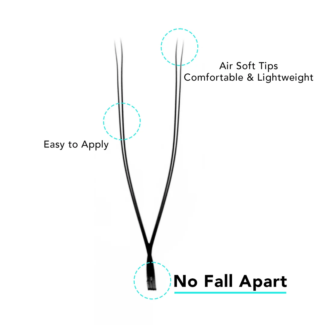 VAVALASH U forme YY cils Premium naturel doux 2D UU cils Premium vison brésilien Cilios Extension de cils outils de maquillage