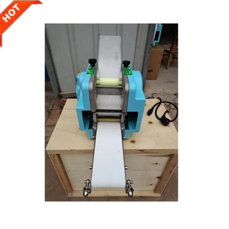 Food Industry Dumpling Wrapper Making Machinery Wonton Skin Sheet Machine For Round Small Samosa Pastry Making Machine